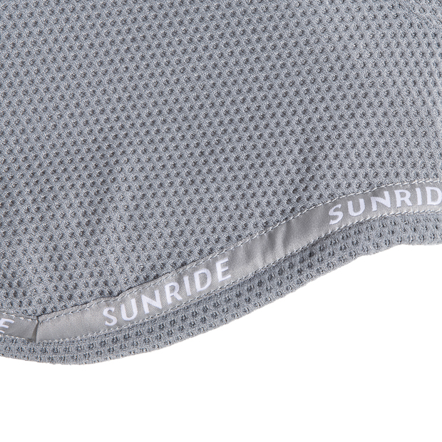 elastische fliegenhaube wellington grau detailansicht der elastischen fliegenhaube grau aus der wellington linie
