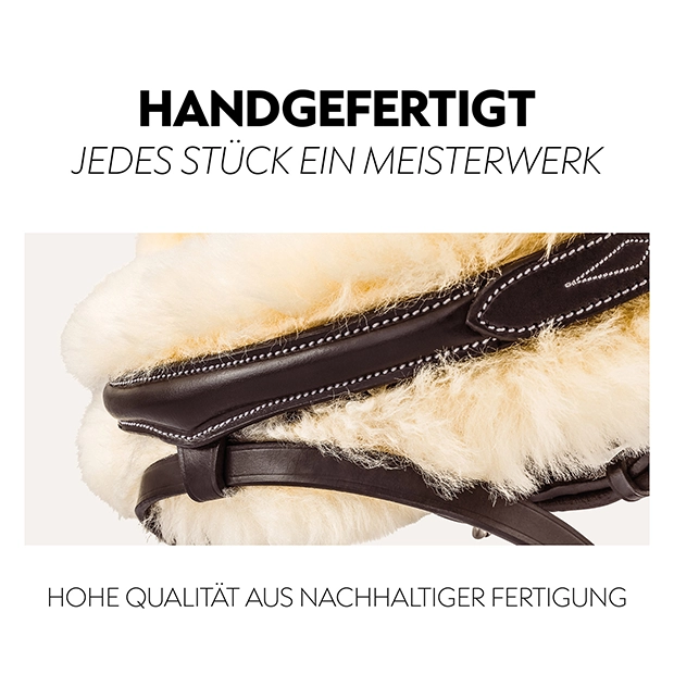 Swedish bridle "Oxford" with reins