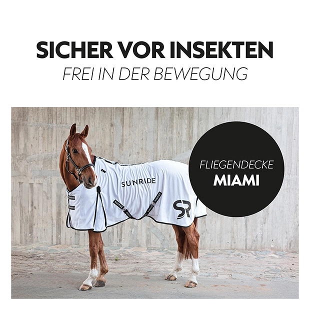 Fly Rug with removable Neck Part "Miami"