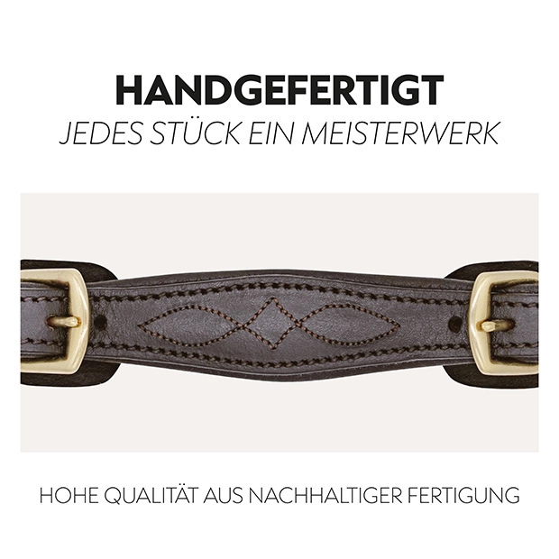 Hanoverian bridle "Hannover" with reins Hanoverian bridle "Hannover" with reins