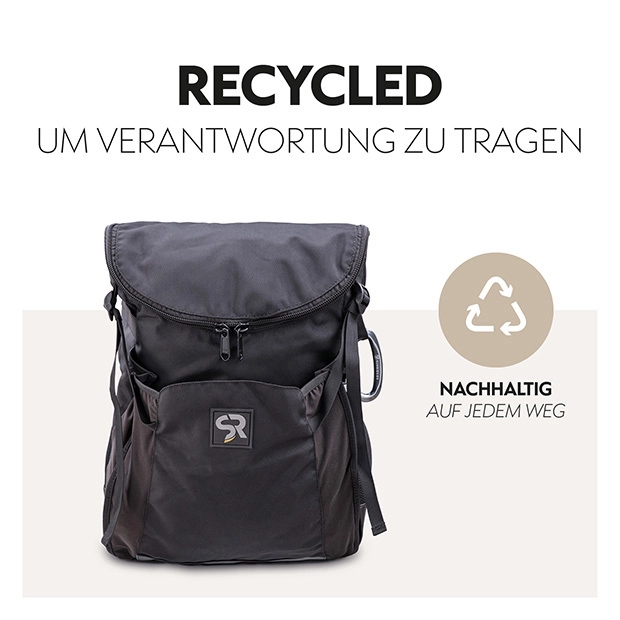 Backpack (waterproof, recycled material) Backpack (waterproof, recycled material)