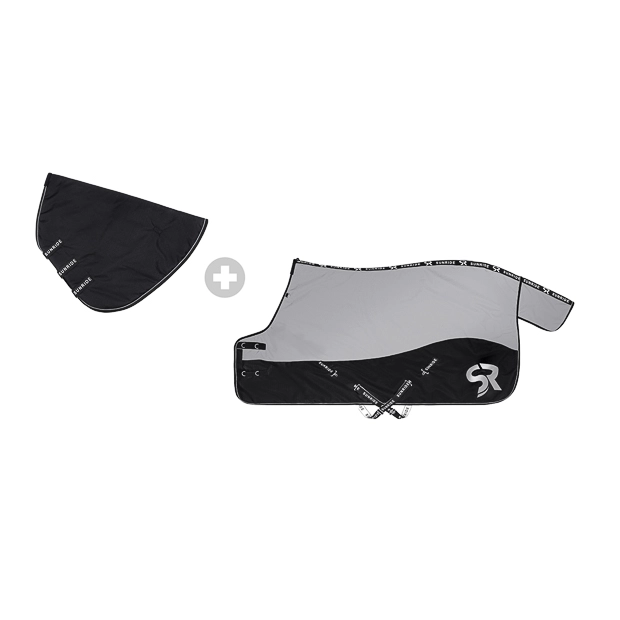 Winterdecke 250g mit Halsteil 250g "Helsinki-Set"