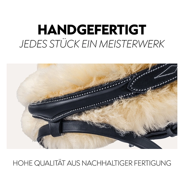 Schwedische Trense "Oxford" mit Zügel