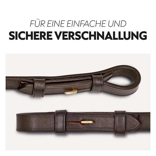 Safety rubber reins with magnet "NoPanic" Safety rubber reins with magnet "NoPanic"