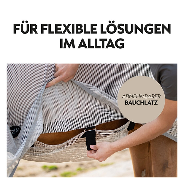 Fly Rug with removable Neck Part "Dubai" Summer Rug / Fly Rug with removable Neck Part "Dubai"