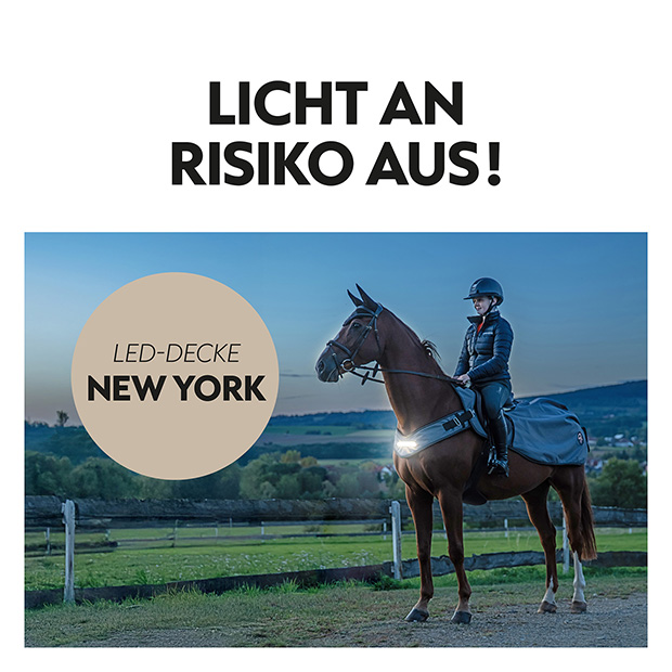LED riding rug 0g "New York" (1200D)