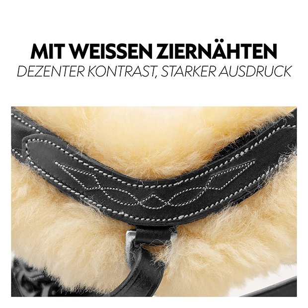 Schwedische Trense "Oxford" mit Zügel