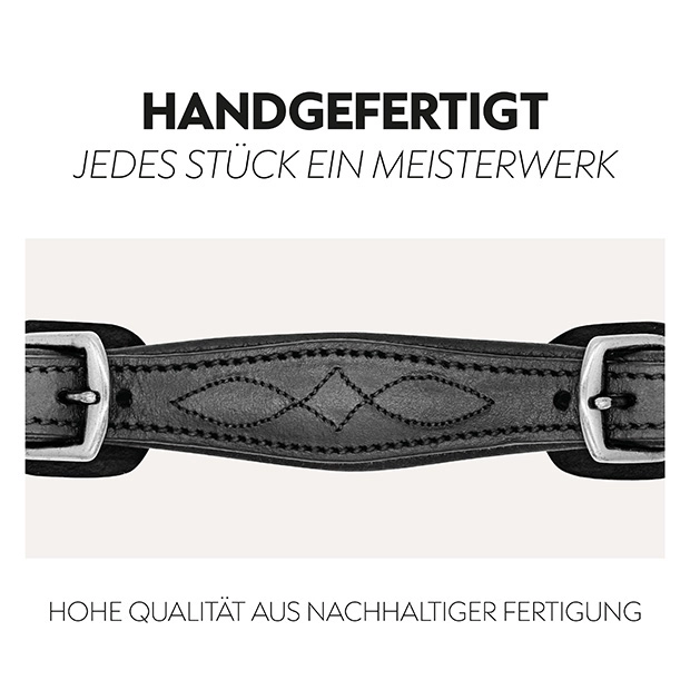 Hanoverian bridle "Hannover" with reins