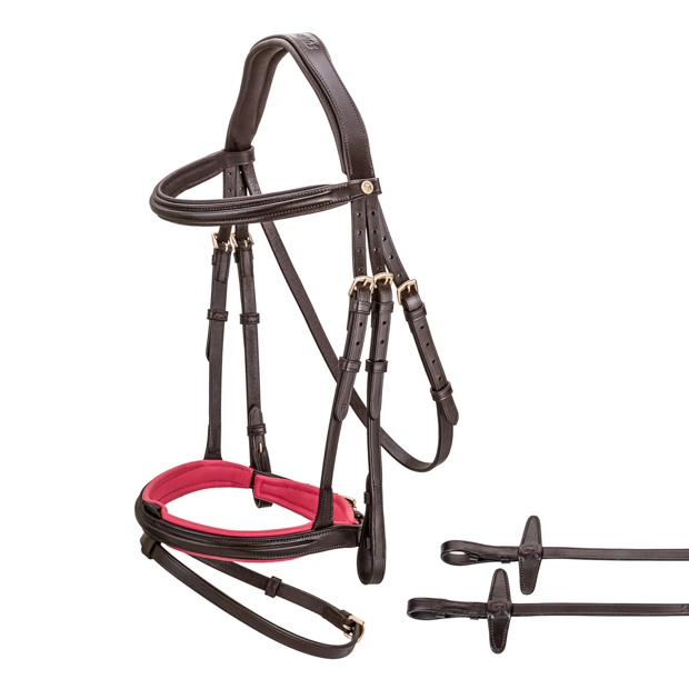 hawaii bridle with reins included detailed view of included reins