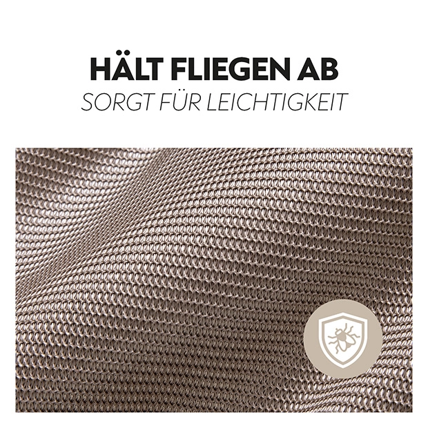 Fly sheet “Kuba” with integrated neck cover Fly sheet “Kuba” with integrated neck cover