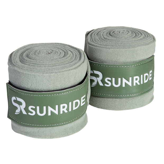 fleece bandagen olive wellington im set olive fleece bandagen aus der wellington kollektion im set