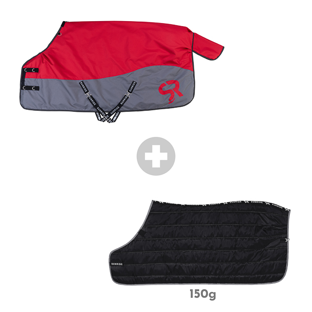 Winterdecke 100g mit Unterdecke 150g "Stockholm-System" Winterdecke 100g mit Unterdecke 150g "Stockholm-System"