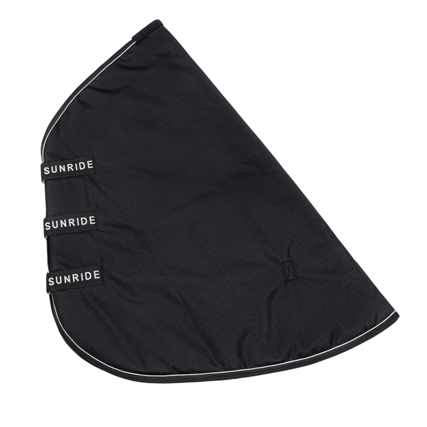 black neck part with 250 grams filling for all rain and winter rugs by sunride