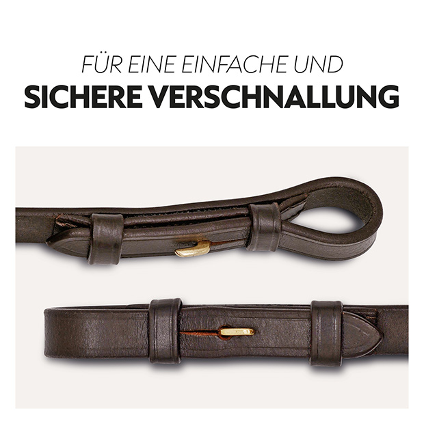 Safety belt reins with magnet "NoPanic" Safety belt reins with magnet "NoPanic"