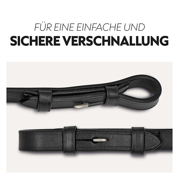 Safety rubber reins with magnet "NoPanic" Safety rubber reins with magnet "NoPanic"