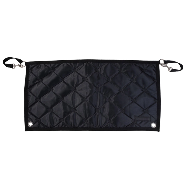 1 black stall barrier for stable doors with easy fit connectors