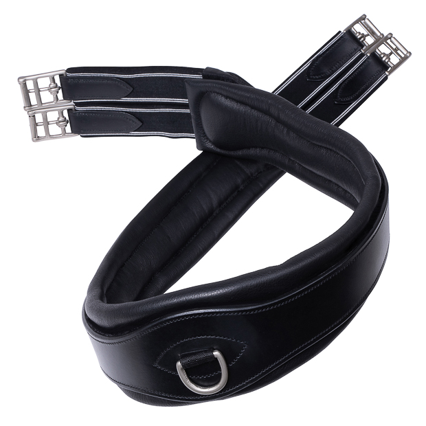 2-in-1 Leather Saddle Girth with Fur "SohoFlex" 2-in-1 Leather Saddle Girth with Fur "SohoFlex"