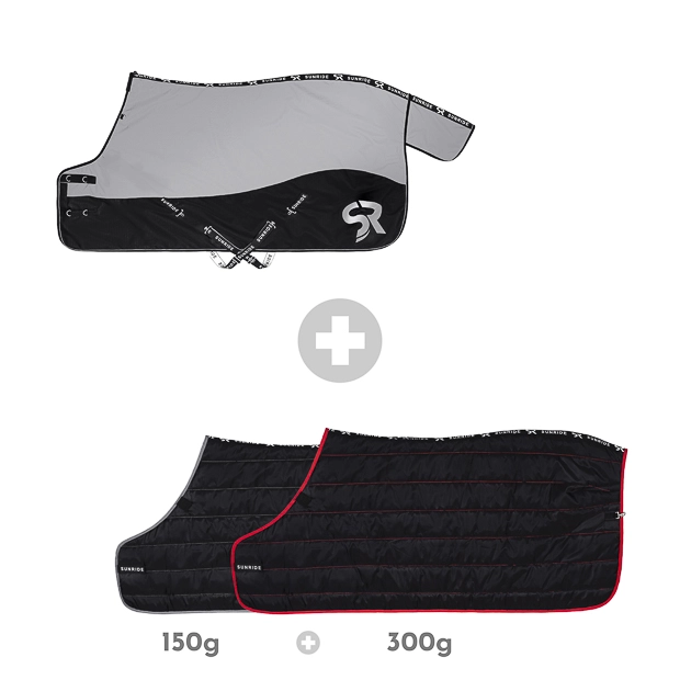 Winterdecke 250g mit Unterdecken (150g + 300g) "Helsinki-System"