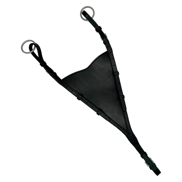 Geschlossene Martingalgabel aus Echtleder