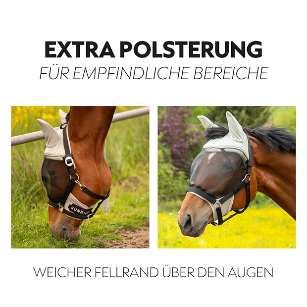 Fly mask with halter "Dubai" Fly mask with halter "Dubai"