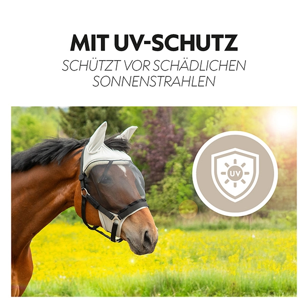 Fly mask with halter "Dubai" Fly mask with halter "Dubai"