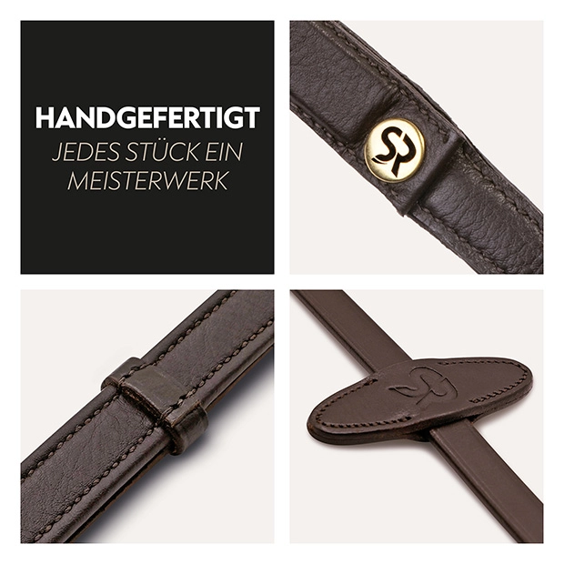 Safety rubber reins with magnet "NoPanic"