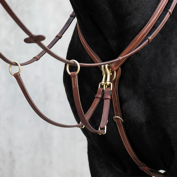 Breastplate "Windsor" with martingale