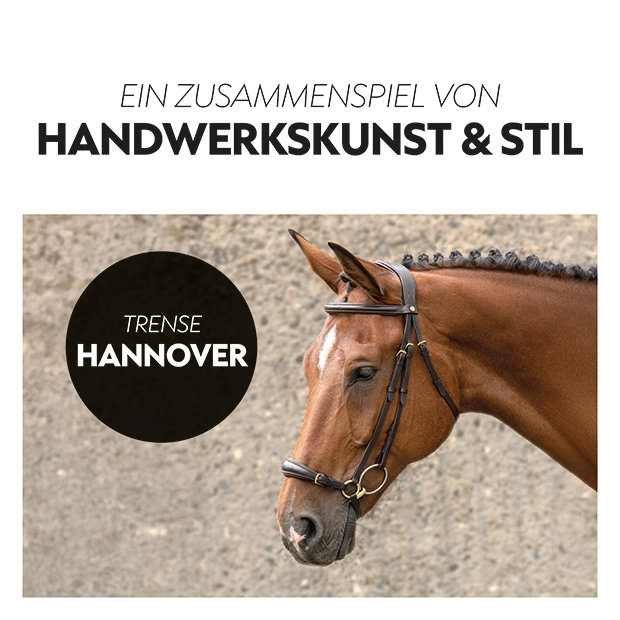 Hanoverian bridle "Hannover" with reins Hanoverian bridle "Hannover" with reins