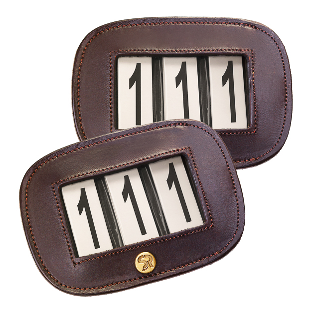 Number holder with start numbers 3-digit