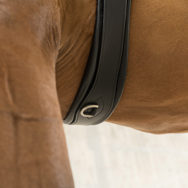 2in1 Leder Sattelgurt mit Fell "SohoFlex" 2in1 Leder Sattelgurt mit Fell "SohoFlex"