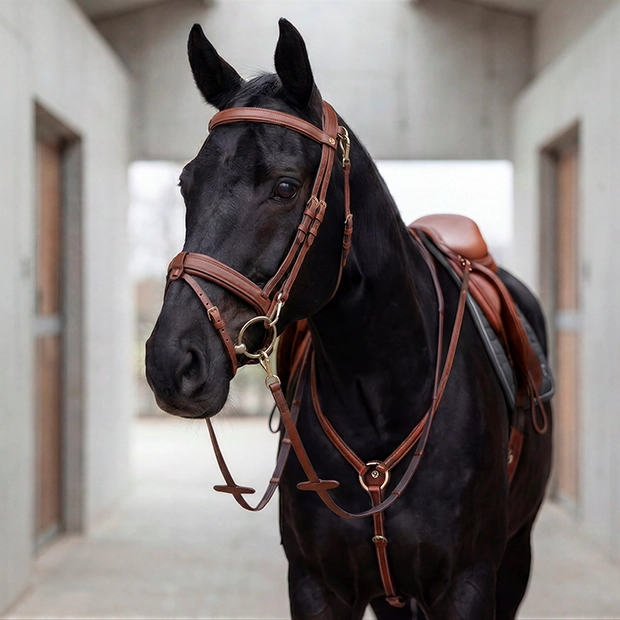 Breastplate "Windsor" with martingale