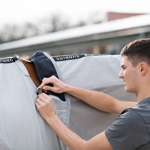 Fly Rug with removable Neck Part "Dubai" Summer Rug / Fly Rug with removable Neck Part "Dubai"