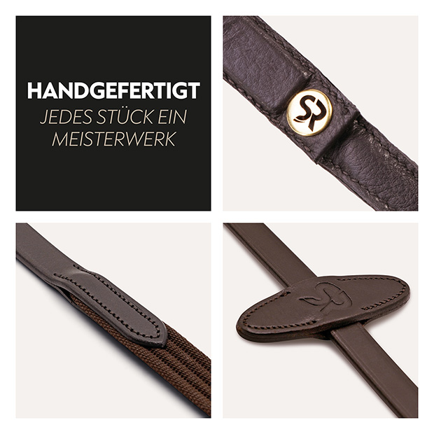 Safety belt reins with magnet "NoPanic" Safety belt reins with magnet "NoPanic"