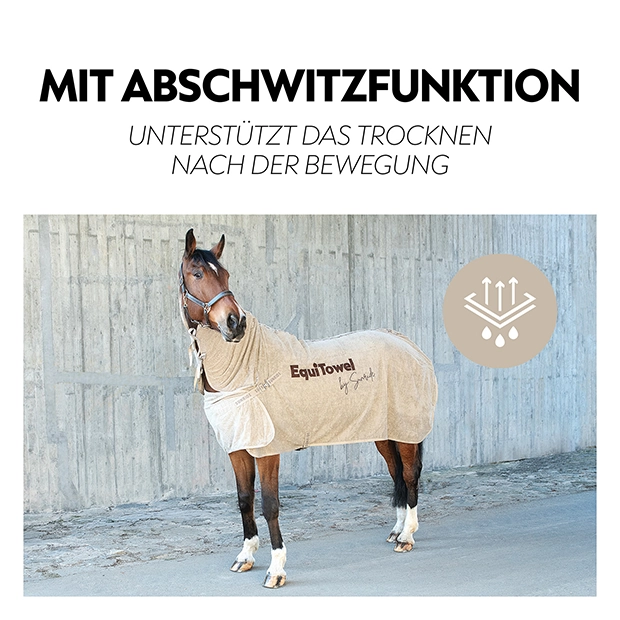 Saugfähige Frotteedecke "EquiTowel"